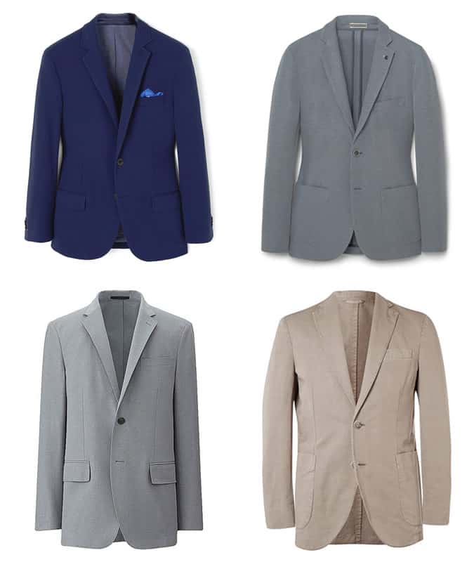 Men's Unstructured Blazers