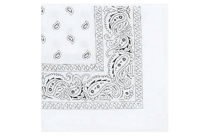 Urban Renewal Vintage Surplus White Bandana
