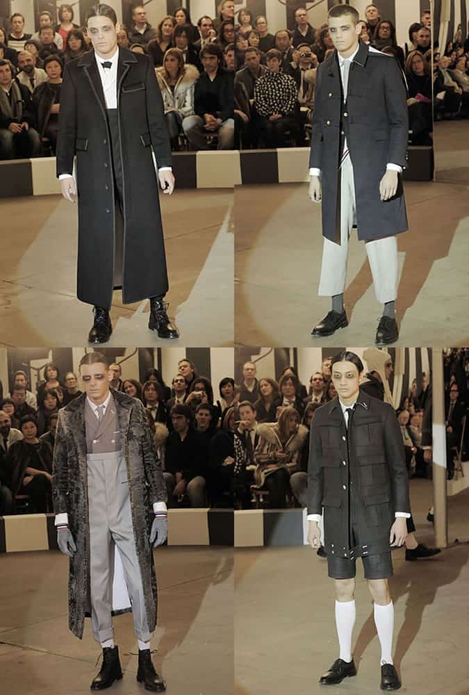 Thom Browne AW 08/09 - The Best & Most Influential Menswear Shows Of All Time