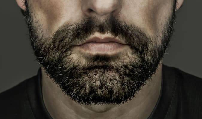 Grow your beard longer to help fill patchy parts