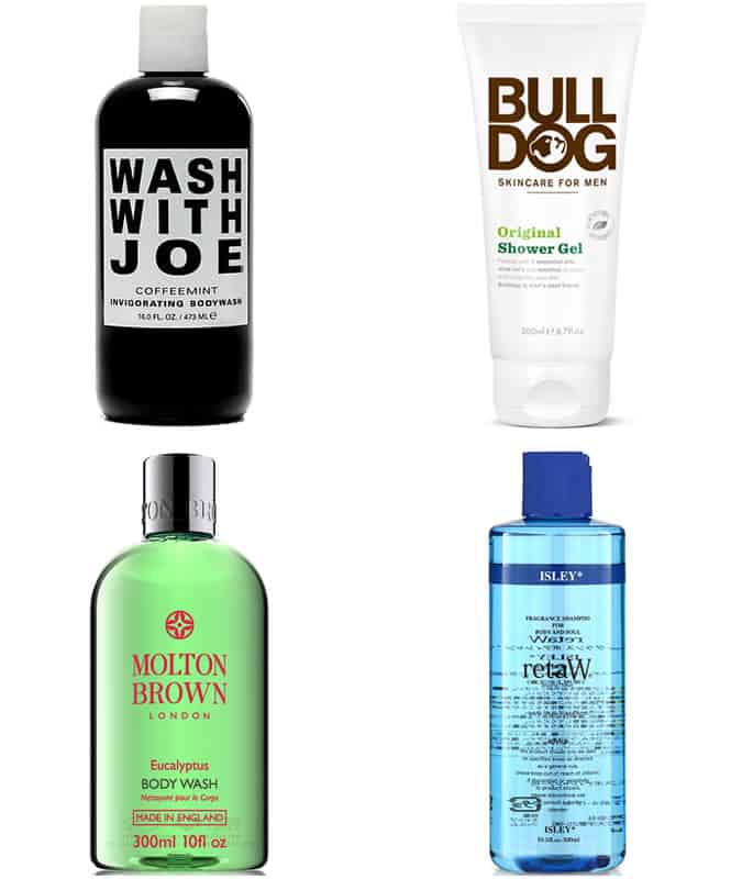 Men's Menthol Shower Gels