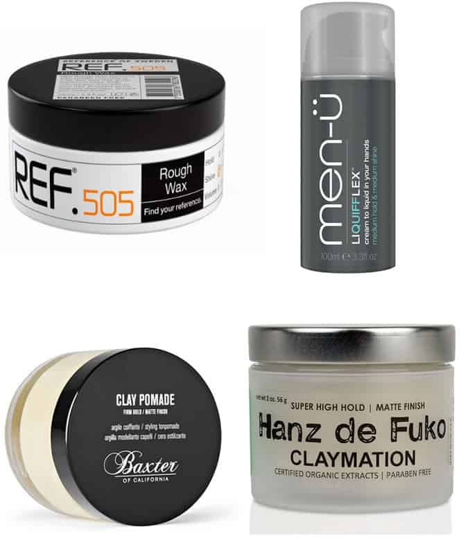 Post Gym Grooming Products - Hair Clays