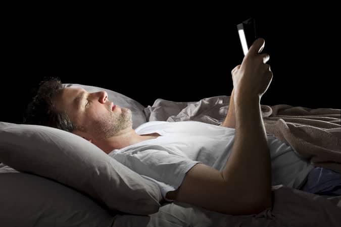Get Better Sleep - Put all laptops, tablets and phones away