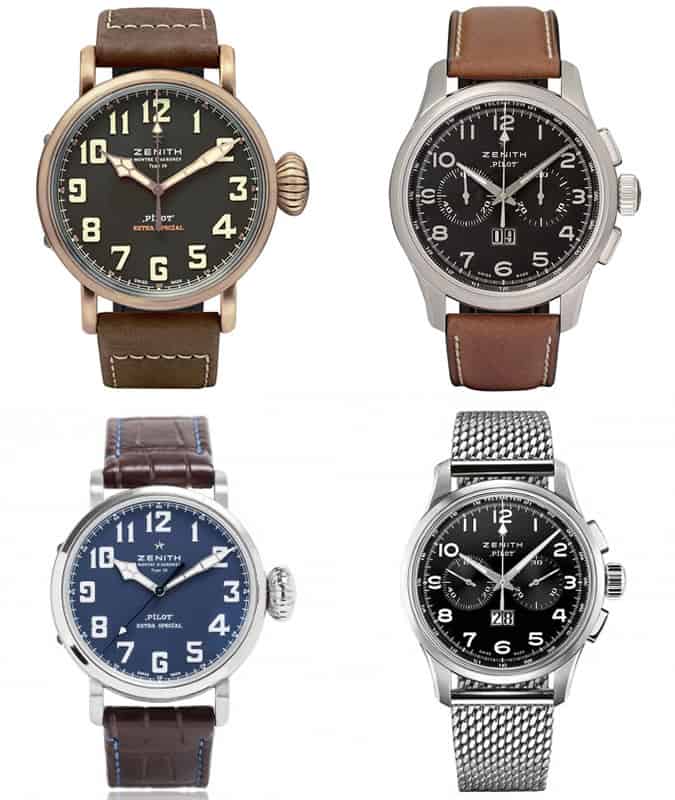 Men's Zenith Pilot Watches