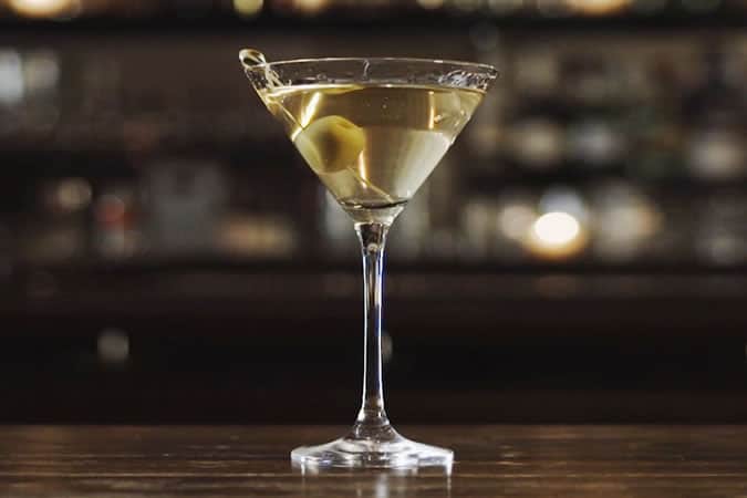 A Dirty Martini