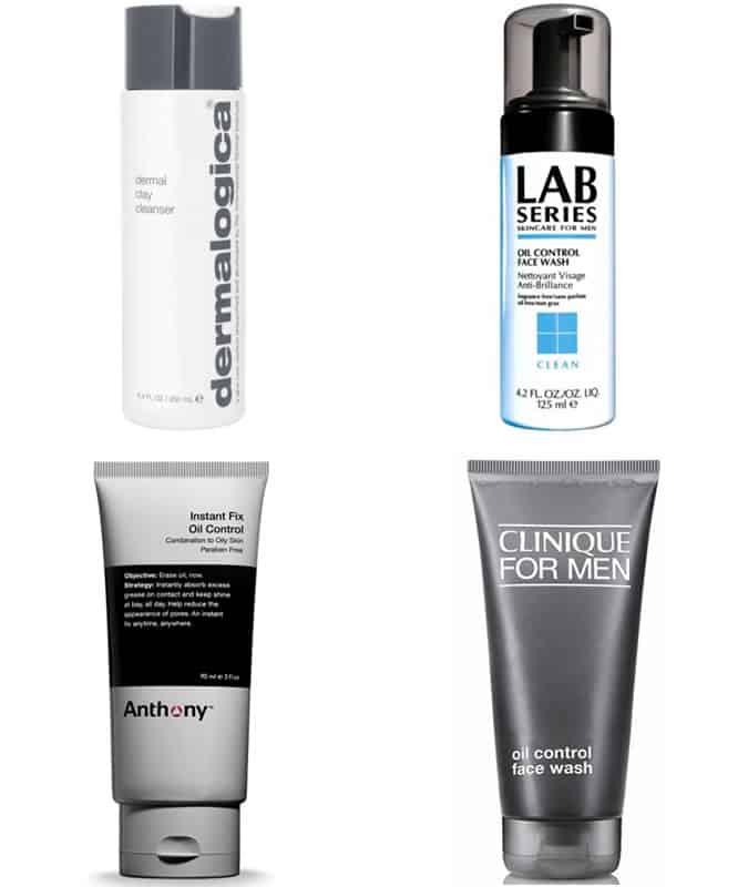 Men's Oily Skin Cleansers