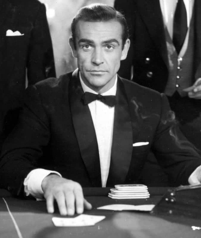 Sean Connery/James Bond in Dr. No.