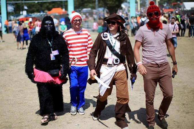 Skip fancy dress at festivals
