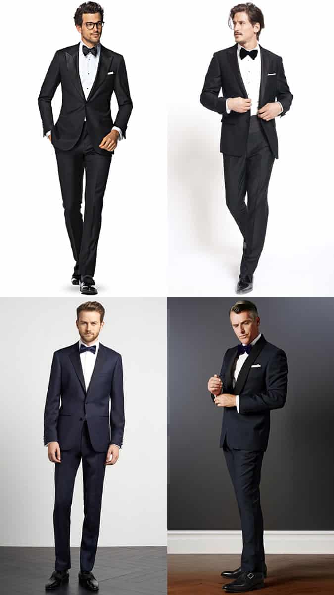 Men's Groomsmen Outfit Inspiration Lookbook - Black Tie