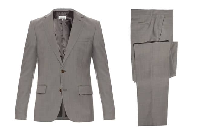 Maison Margiela Single-Breasted Virgin Wool Suit