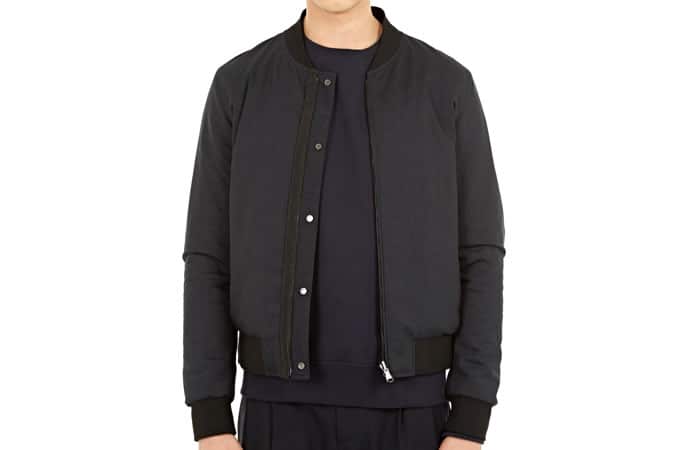 Wooyoungmi Reversible Textured Bomber