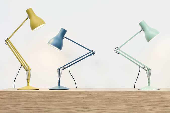 TYPE 75 DESK LAMP - MARGARET HOWELL - SAXON BLUE EDITION