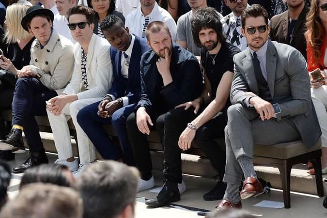 Burberry Menswear Front Row