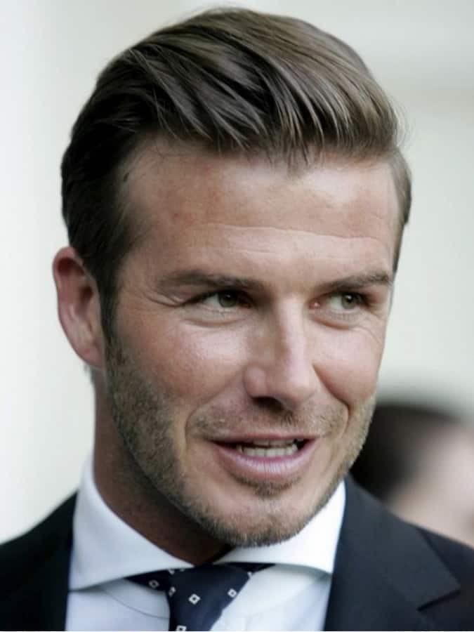 David Beckham Soft Pompadour