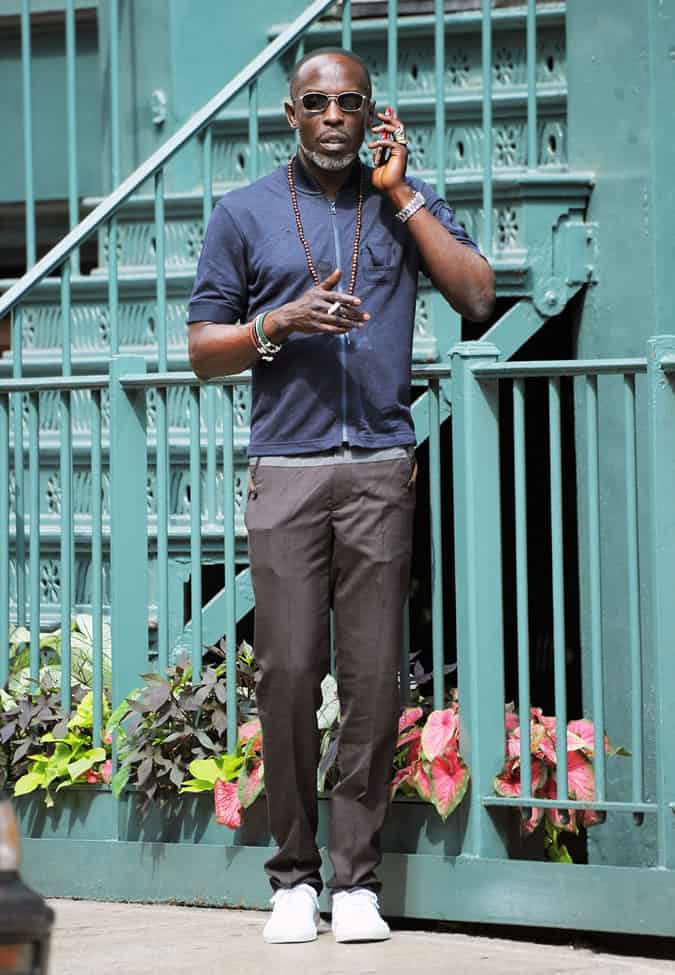 Michael K. Williams in New York
