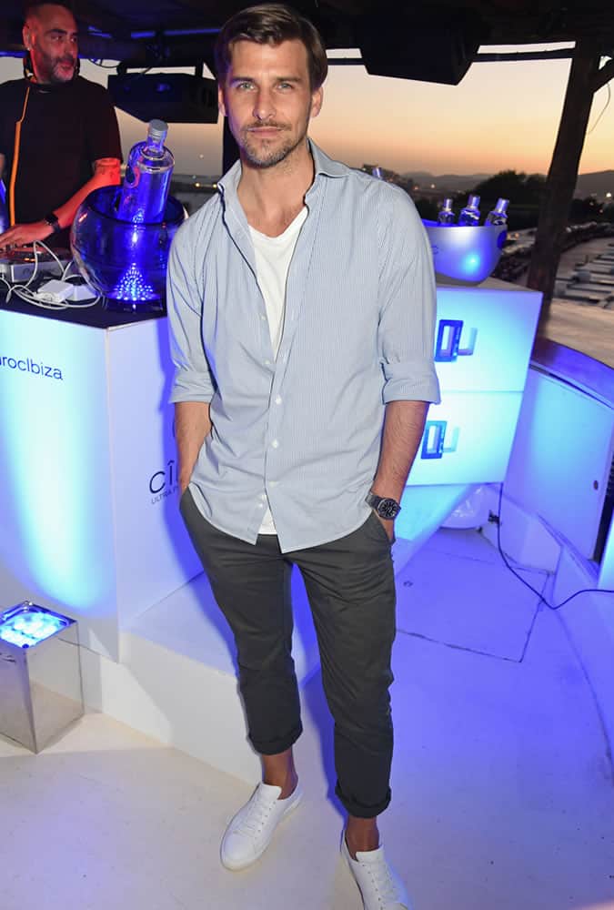 Johannes Huebl at Ciroc On Arrival Party