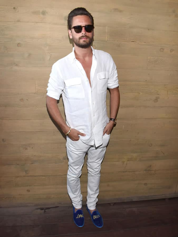 Scott Disick, 4th of July All-White Party