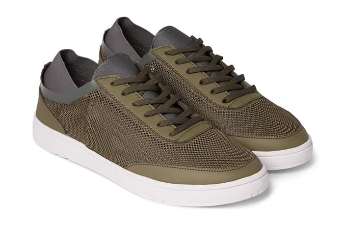 LARSON Dark Ochre/Dark Grey/White Laced Aqua Shoe