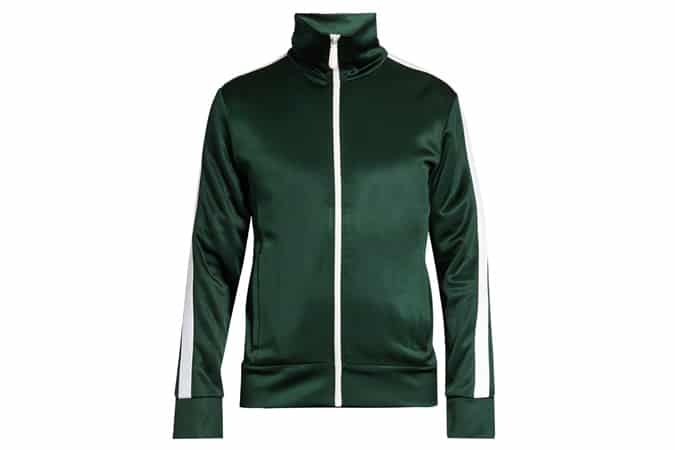 BURBERRY High-neck jersey track top
