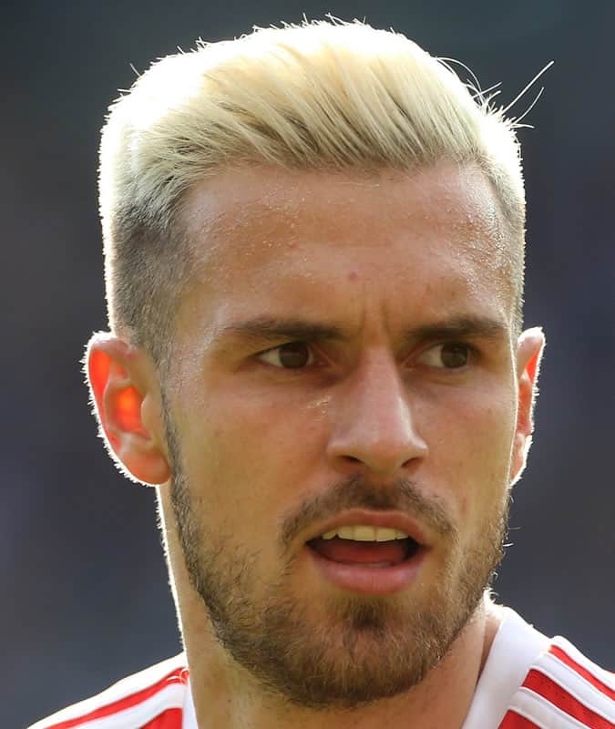 Aaron Ramsey (Wales) Euro 2016 Haircut