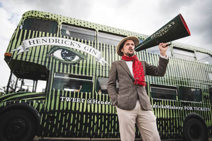 Hendrick's Gin Bus