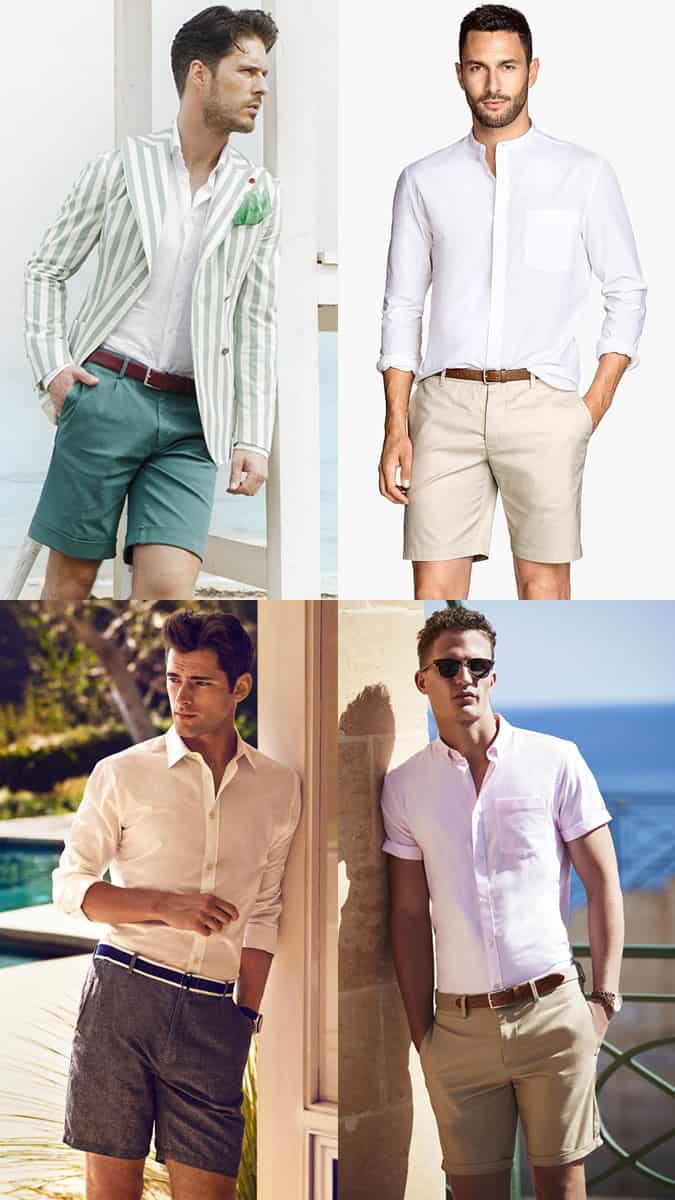 Men's Summer Wedding Shorts Fashion/Style Outfit Inspiration Lookbook