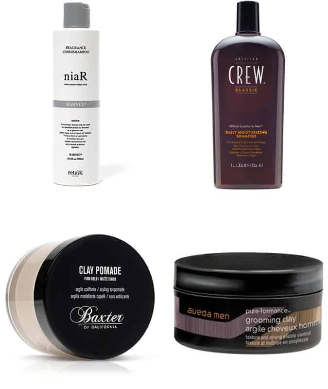 Men's Summer Hair styling Moisture Products