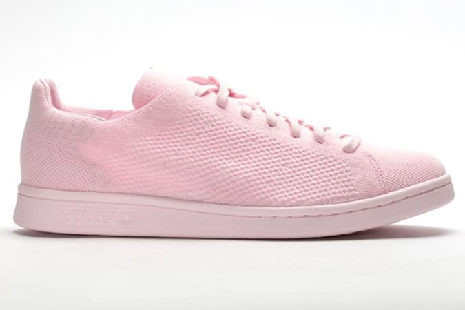 adidas Stan Smith Primeknit In Pink