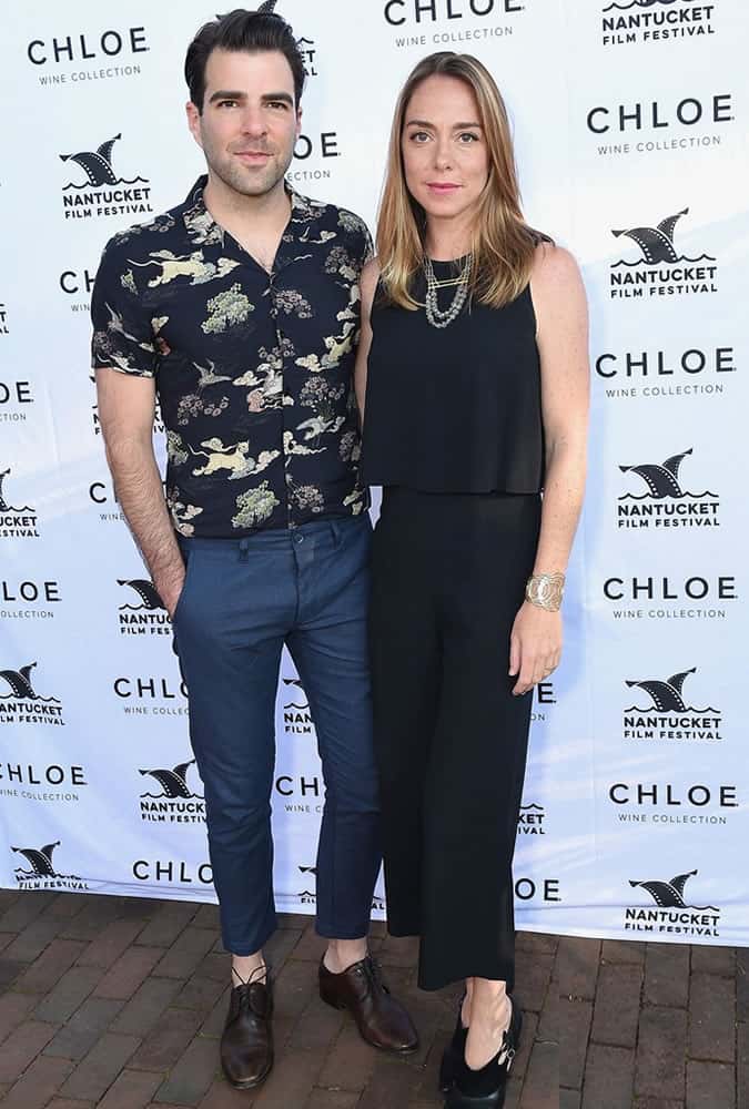 Zachary Quinto Cuban Collar Shirt Fashion And Style Outfits/Looks