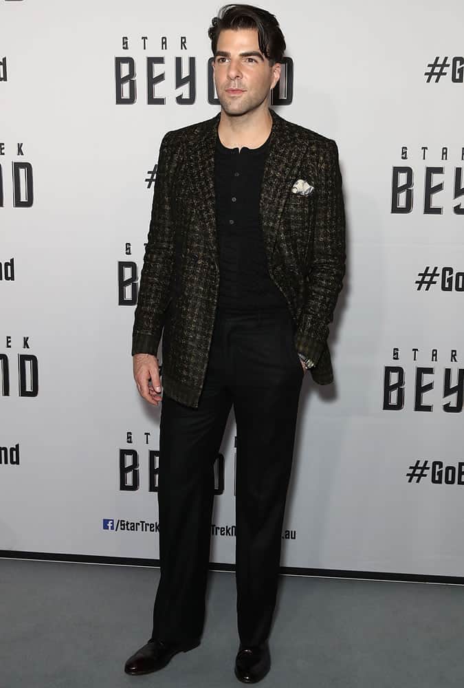 Zachary Quinto Star Trek Beyond Roll Call Fashion And Style Outfits/Looks