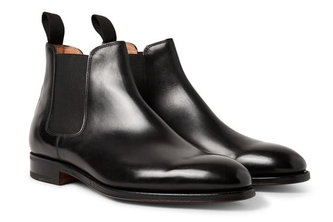 John Lobb Lawry Polished-Leather Chelsea Boots
