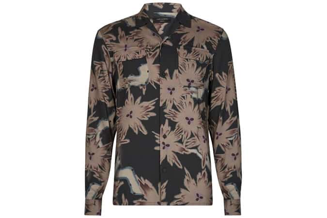 AllSaints Shonto Long Sleeve Shirt