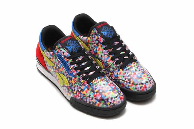 Reebok x Atmos Instapump Fury/Phase 1 Pro Neon Digi Camo Pack Trainers