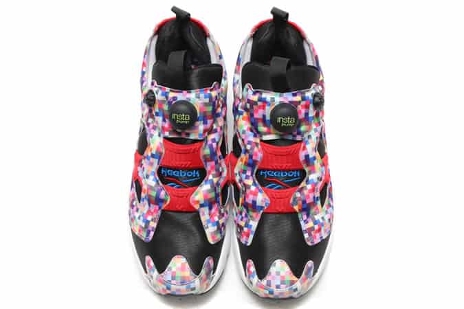 Reebok x Atmos Instapump Fury/Phase 1 Pro Neon Digi Camo Pack Trainers
