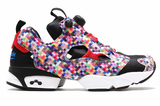 Reebok x Atmos Instapump Fury/Phase 1 Pro Neon Digi Camo Pack Trainers