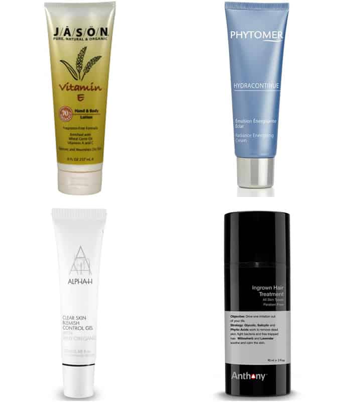 Men's shaving rash and ingrown hair products