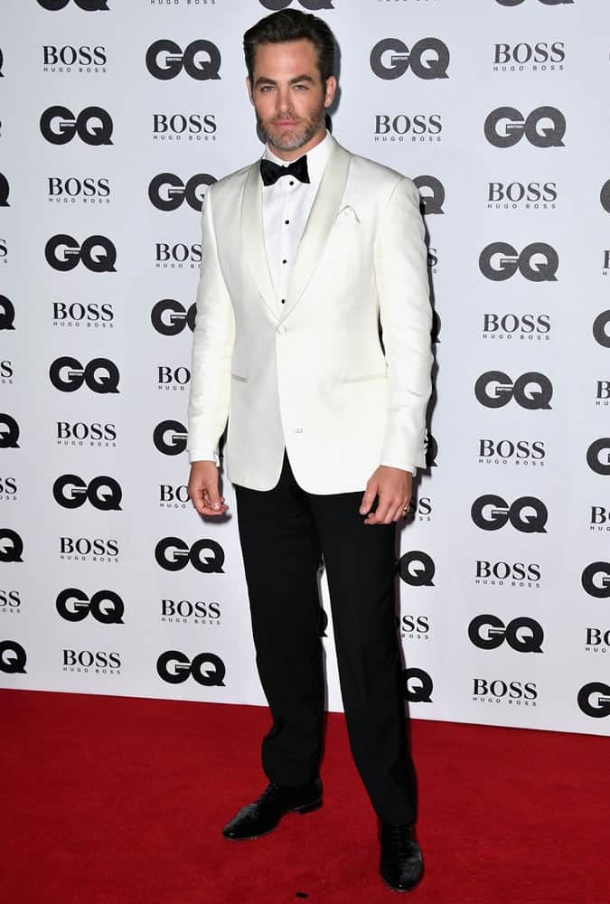 Chris Pine - GQ Men Of The Year Awards 2016, London