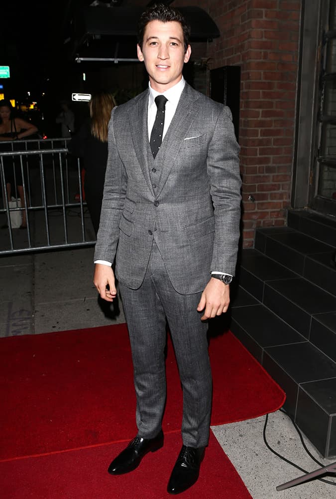 Miles Teller at Toronto International Film Festival