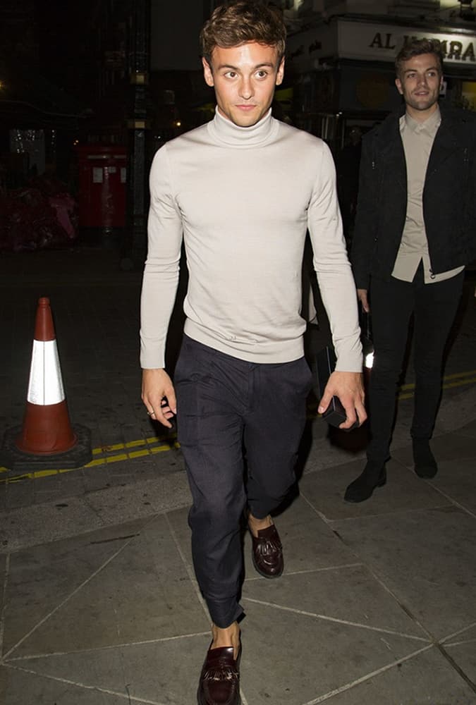 Tom Daley in London