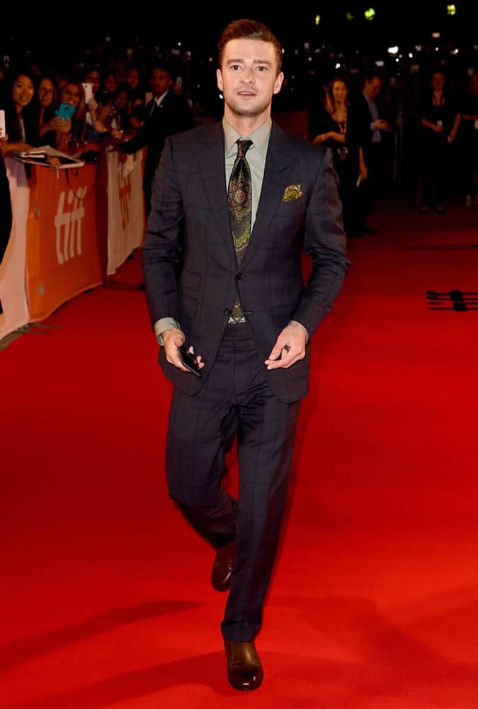 Justin Timberlake at Toronto Film Festival 2016