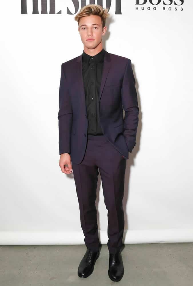 Cameron Dallas at W Magazine x Hugo Boss Party, NYC