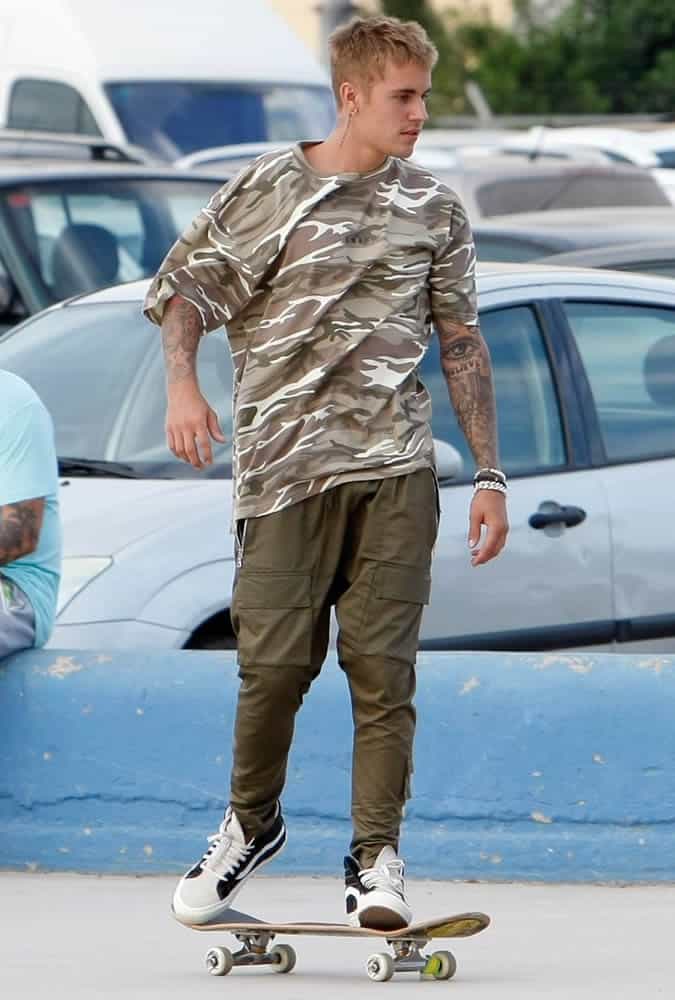 Justin Bieber in Ibiza