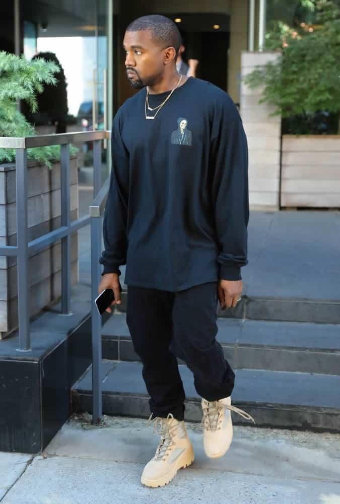 Kayne West in NYC