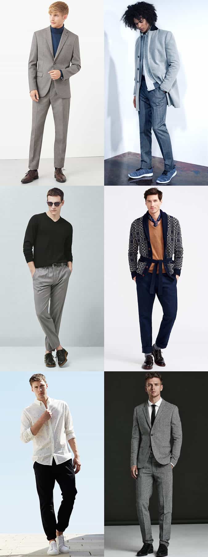 Men's straight-Leg Trousers and Chinos Outfit Inspiration Lookbook