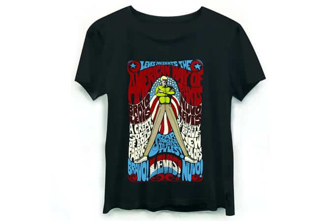 Levi’s You Say You Want A Revolution? Records & Rebels T-Shirt