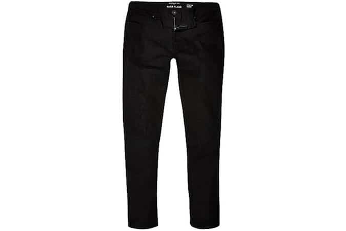 Sid Skinny Stretch Jeans In Black