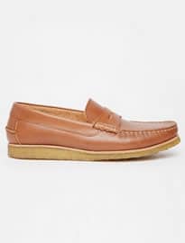 Walk London Henley Crepe Sole Penny Loafer