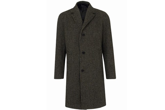 Whistles Worsted Tweed Overcoat