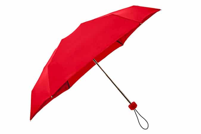 Original Mini Compact Umbrella:Military Red