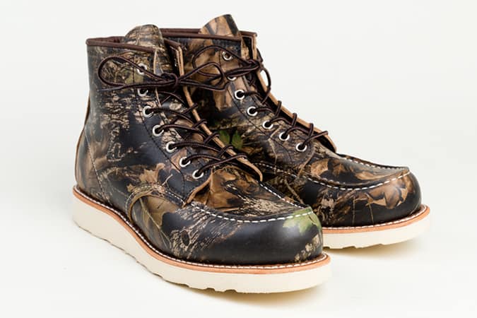 Red Wing Camouflage Classic Moc Toe